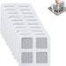 2025 New Disposable Shower Drain Hair Catcher, Shower Drain Cover Mesh Stickers Floor Drain Sewer Hair Filter Screen Blocking Strainer for Bathroom Laundry Bathtub Kitchen (10PCS)