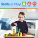 Melissa & Doug 100 Wooden Building Blocks with Storage Box
