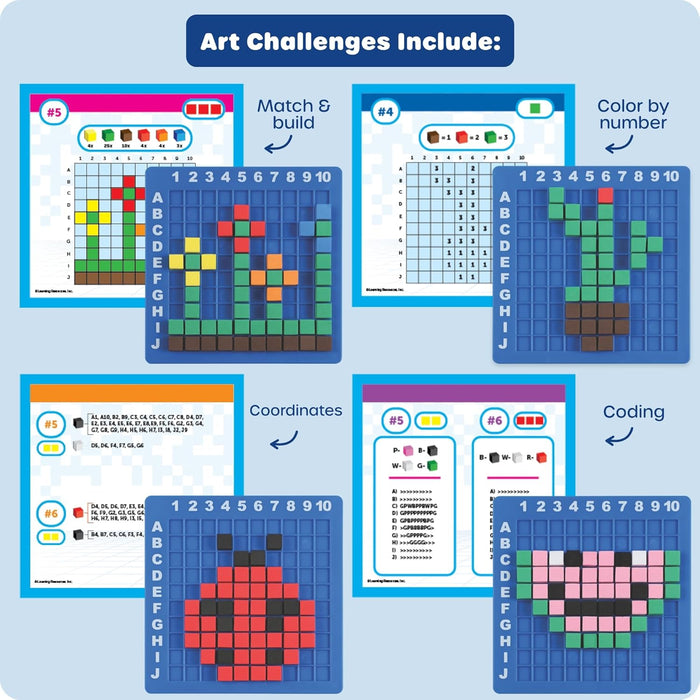 Pixel Art Challenge The Original STEM Pixel Art