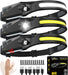 Rechargeable Headlamp 3PCS, 230° LED Head Lamp, Head Lights for Forehead