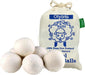 Wool Dryer Balls 6-Pack, Drying Balls for Laundry,Reusable As Natural Fabric Softener, Reduce Clothing Wrinkles, Drying 