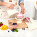 Measuring Cups and Spoons Set, 10 Pieces Stackable Measure Tools with Stainless Steel Handles, Kitchen Gadgets for Cooki