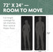Gaiam Thick Yoga Mat, Exercise & Fitness Mat with Easy-Cinch Carrying Strap