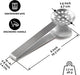 Tea Bag Squeezer 2-Pack