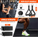 Resistance Bands with Handles, 150 lb Exercise Bands Set