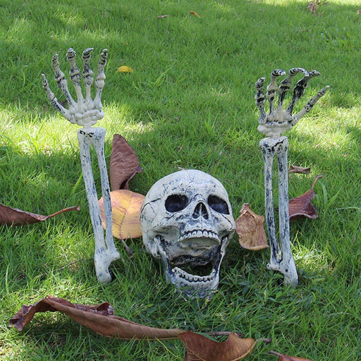 Realistic Skeleton Stakes Halloween Decorations for Lawn Stakes Garden Halloween Skeleton Decoration Outdoor