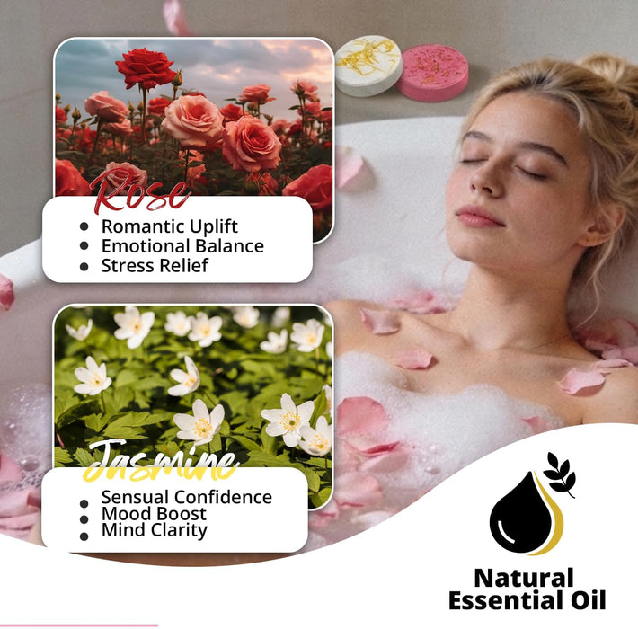 Shower Steamers Aromatherapy 8 Pack, Gifts for Mom Home Spa