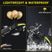 Rechargeable Headlamp 3PCS, 230° LED Head Lamp, Head Lights for Forehead