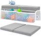 Comfortable Baby Bath Kneeler and Elbow Rest Pad Set - 1.5 Inch, Grey