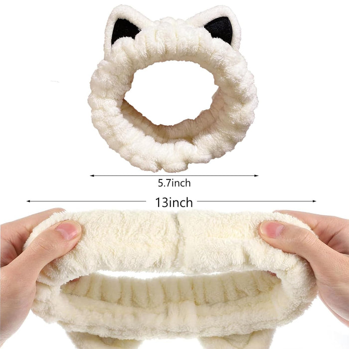 2Pcs Spa Headband for Washing Face Skincare Makeup Headbands for Women
