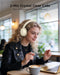 H30 Hi-Res Bluetooth Headphones Wireless Over Ear, Off-White