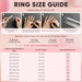 Women's Silicone Engagement Rings, 5.5mm Wide 2mm Thick