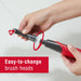 Reveal Power Scrubber with Multi-Purpose Head, Cordless Electric Battery Powered Scrub Brush, Water Resistant, for Home/Kitchen/Bathroom/Grout/Tile/Shower/Tub