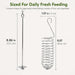 2 Pcs Bird Cage Food Holder, Bird Cage Feeder for Vegetable & Fruit