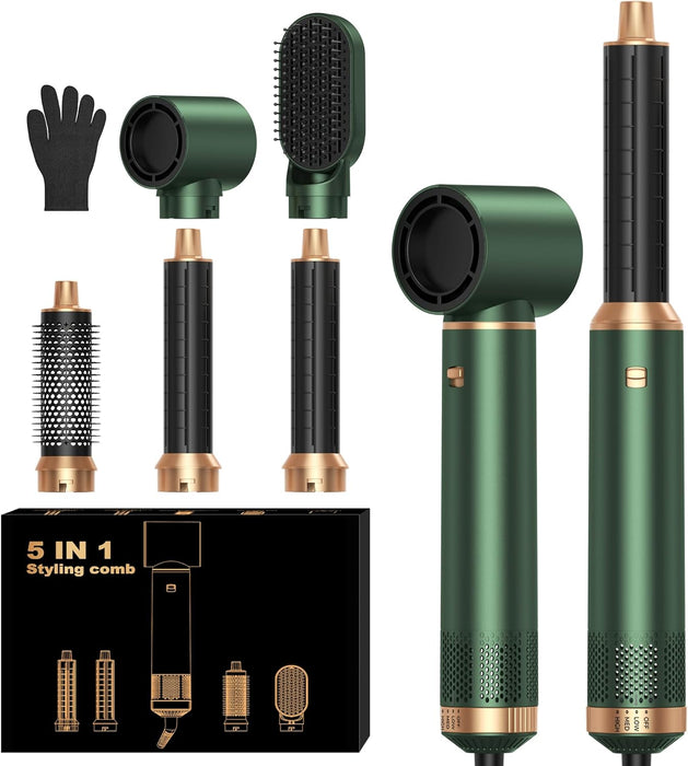 5 in 1 Blow Dryer Brush, Upgrade Hair Dryer Brush Set Multifunctional