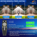 Solar Lights Outdoor, IP66 Waterproof Street Lights Outdoor, TW001