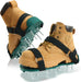 Lawn Aerator Shoes for Grass, Lawn Aerator as Grass Aeration Spiked Sandals with Durable Spikes and Adjustable Straps for Lawn and Garden Patio Grass.