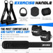 Pilates Bar Kit with Resistance Bands for Working Out, 210lbs Heavy Resistance Bands with Handles, Pilates Equipment wit