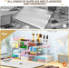 Acrylic16-Drawer Storage & Makeup Organizer for Desk
