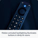 Fire TV Alexa Voice Remote Pro (newest model) with remote finder, TV controls, and backlit buttons