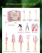 12-Piece Gardening Tool Set, Heavy-Duty Garden Tools for Women