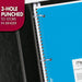 Spiral Notebook, 24 Pack, 1 Subject, Wide Ruled Paper, 7-1/2" x 10-1/2", 70 Sheets per Notebook, Colors Will Vary (930203-ECM25)