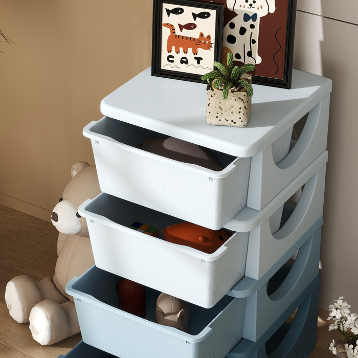 Four-Tier Children’s Drawer Tower