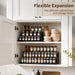 Expandable Spice Rack Organizer for Cabinet, Supports 17.6 lbs Per Tier
