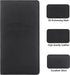 Premium Car Registration & Insurance Card Holder, Black