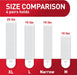 15 lb Large Picture Hanging Strips 14 Pairs (28 Strips), Damage-Free Hanging Picture Hangers, No Tools Wall Hanger for H