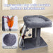 Cat Tree Tower with Cat Scratching Post for Indoor Cats, Activity Centre Climbing Tree with Scratching Board and Playful