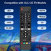 【Pack of 2】 for LG TV Remote Control Replacement AKB75095307