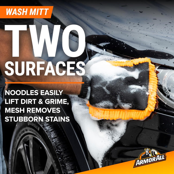 Cleaning Kit, Car Wash Soap, Wash Mitt & Microfiber Towel