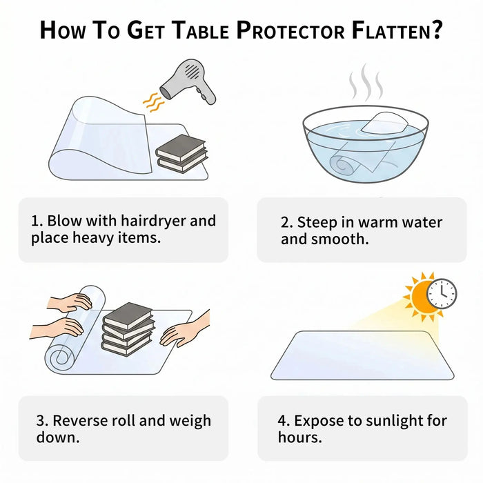 Clear Waterproof Table Protector