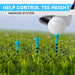 Durable Plastic Golf Tees,100/50 Pack (1-1/2", 2-3/4" & 3-1/4"), Designed to Reduce Friction and Side Spin