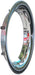 15" ABS Plastic Beauty Trim Rings - 1.5" Deep, Chrome, 4-Pack