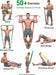 Resistance Bands for Working Out, 5 Levels Pull Up Assistance Bands Set for Workout, Exercise, Home Gym & Strength Training
