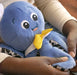 Octoplush Musical Huggable Stuffed Animal Plush Toy, Learn Colors in 3 Languages, Blue, 11" Age 3 Month and up,