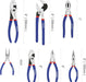 7-Piece Pliers Set, Pliers Tool Set with Comfort Grip, Blue