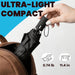 Compact Travel Umbrella - Windproof Auto Open/Close, Small Folding Umbrella for Rain - Lightweight & Durable with Fiberg