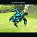Sea Turtle Suncatcher Decor, Sea Turtles Stained Glass Window Hanging for Turtle Lovers, Wall Decor for Indoor Outdoor.
