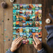 National Parks Puzzle for Adults 1000 Pieces,Travel Poster Landscape Puzzle Including Zion Yellowstone Yosemite, Nature 