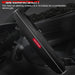 Car Steering Wheel Cover, Microfiber Leather Steering Wheel Covers with Anti-Slip Lining, Universal 14.5-15 inchs Black