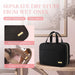 Hanging Travel Toiletry Bag Women Men Essentials Black
