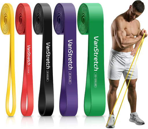 Resistance Bands for Working Out,5-Level Elastic Exercise Bands