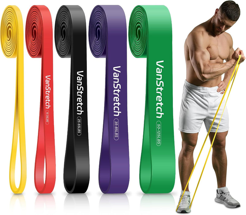 Resistance Bands for Working Out,5-Level Elastic Exercise Bands