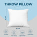 Throw Pillows, Decorative 18x18 Pillow Inserts, Set of 4