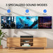 Small Sound Bar for TV, PC and Gaming, 16 Inch Mini Soundbar