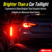 USB Rechargeable Bike Lights Set with Bell, LED Bicycle Front Rear Light
