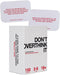 Don't Overthink It Conversation Card Game by We’re Not Really Strangers